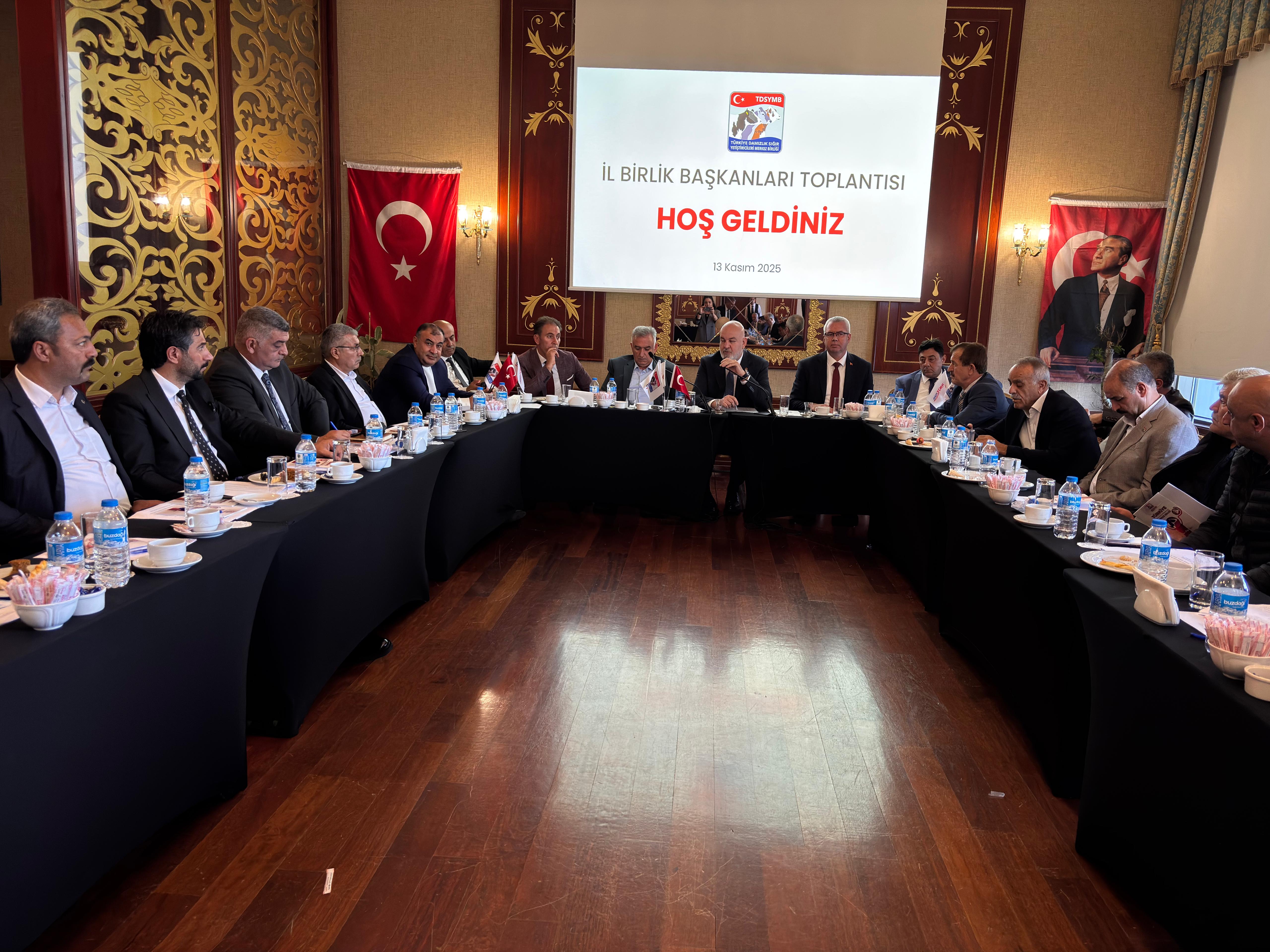 ANKARA'DA DÜZENLENEN İL BİRLİK BAŞKANLARI TOPLANTISI