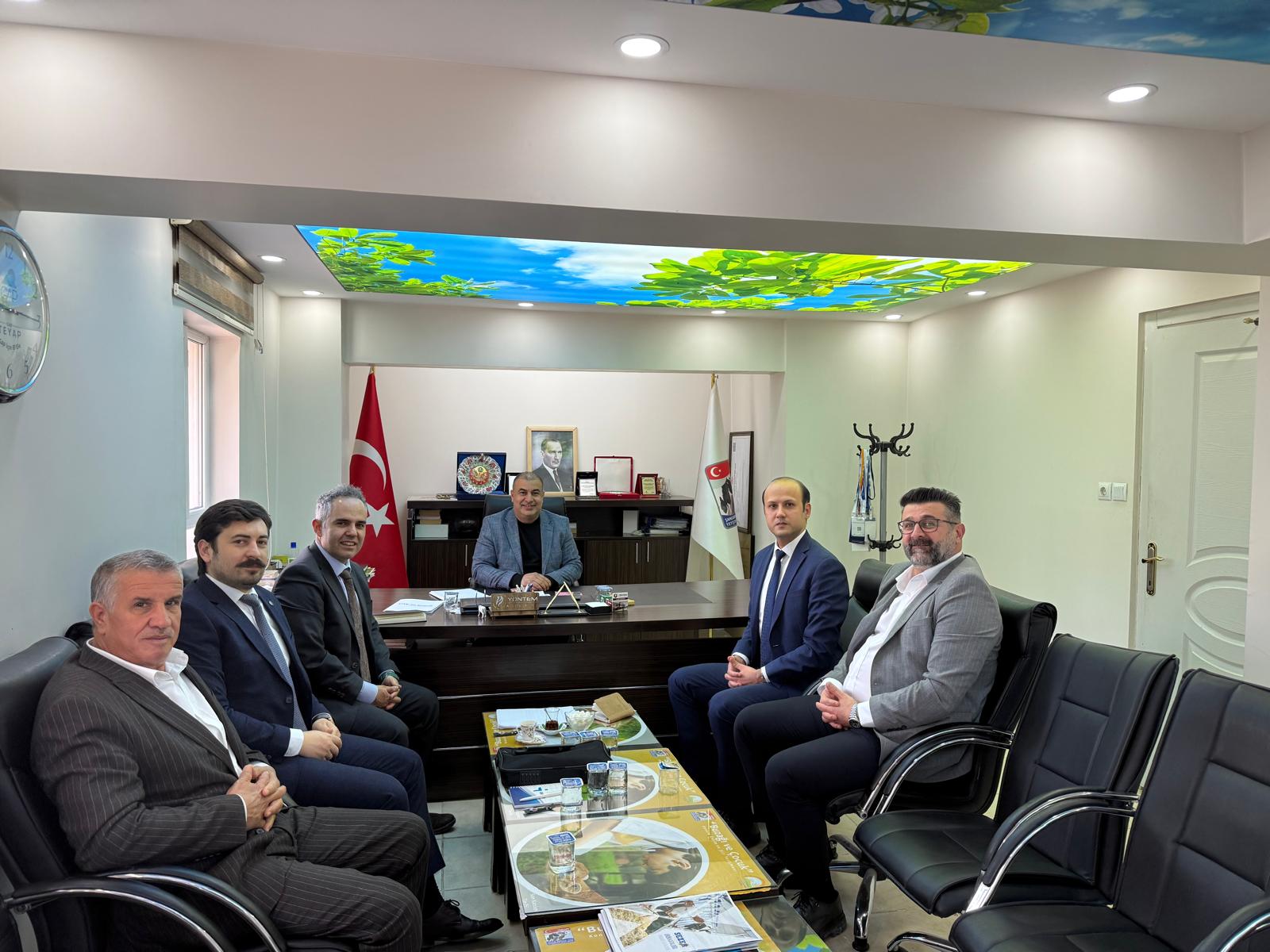 İŞKUR İL DAİRE BAŞKANINDAN BİRLİĞİMİZE ZİYARET